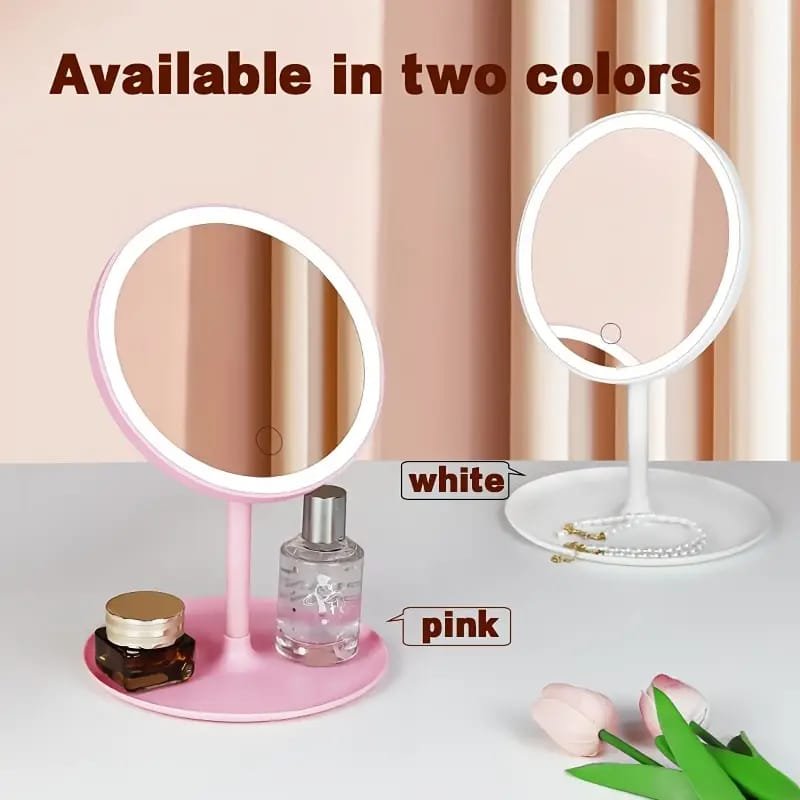Espejo LED Circular con Luz - ¡Tu Nuevo Mejor Aliado de Belleza! - Imagen 2